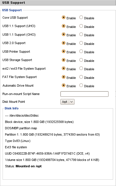 USB w DIR-320 pod DD-WRT USB w DIR-320 pod DD-WRT
