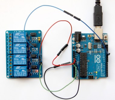 Arduino z modułem przekaźnikowym