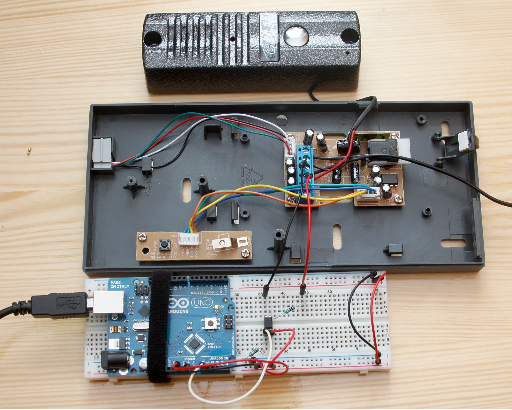 Badanie napięcia - Arduino - domofon