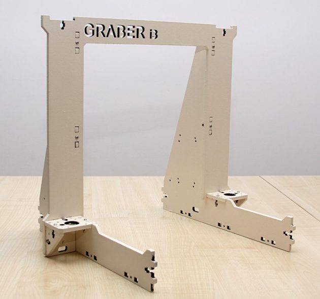 Graber i3 - konstrukcja stoi