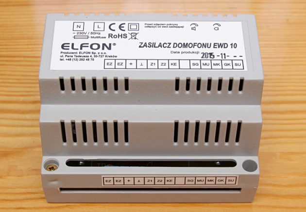 Zasilacz domofonowy Elfon EWD10