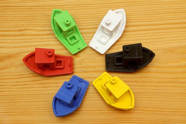 3Dbenchy z PLA Devil Design