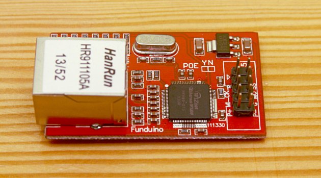 Moduł ethernet do Arduino