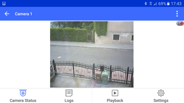 QNAP - monitoring przez telefon