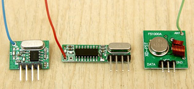 Moduły radiowe 433.92MHz
